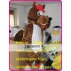 Brown Horse Mascot Costume