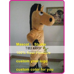 Brown Horse Mascot Costume