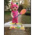 Candy Girl Mascot Costume Christmas Cane