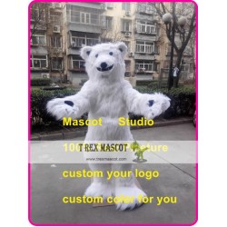 Polar Bear Mascot Costume