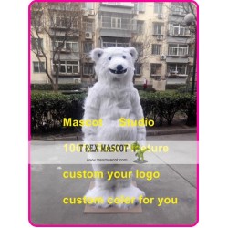 Polar Bear Mascot Costume