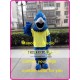 Blue Falcon Mascot Costume Eagle Hawk