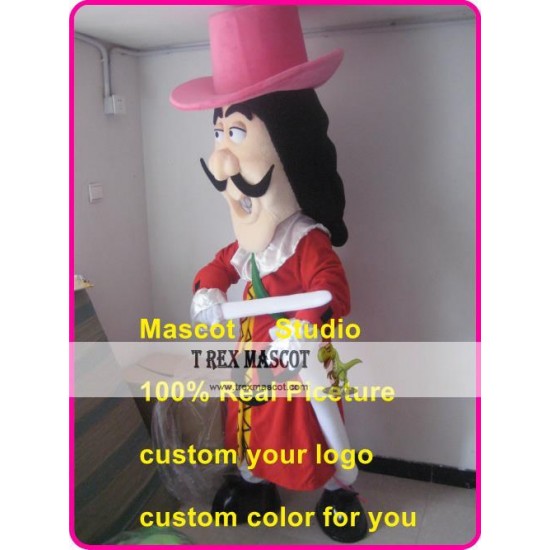 Captain Pirate Mascot Costume