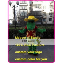 Crocodile Mascot Costume Aligator Gator