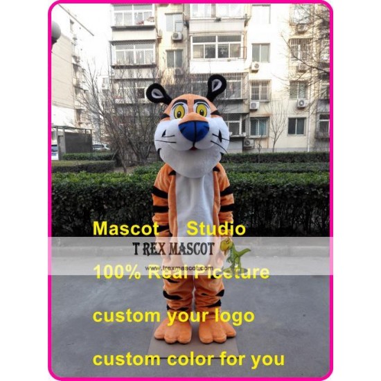 Tiger Mascot Cat Costume