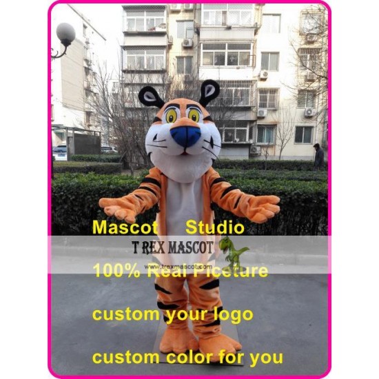 Tiger Mascot Cat Costume