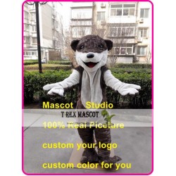 Plush Otter Mascot Costume