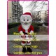 Christmas Santa Claus Mascot Costume Xmas Man