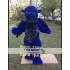 Blue Grey Dragon Mascot Costume