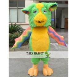 Cartoon Cosplay Green Beast Mascot Costume