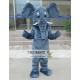 Cartoon Long-Haired Elephant Mascot Costume