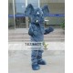 Cartoon Long-Haired Elephant Mascot Costume