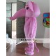 Cartoon Pink Elephant Mascot Costume