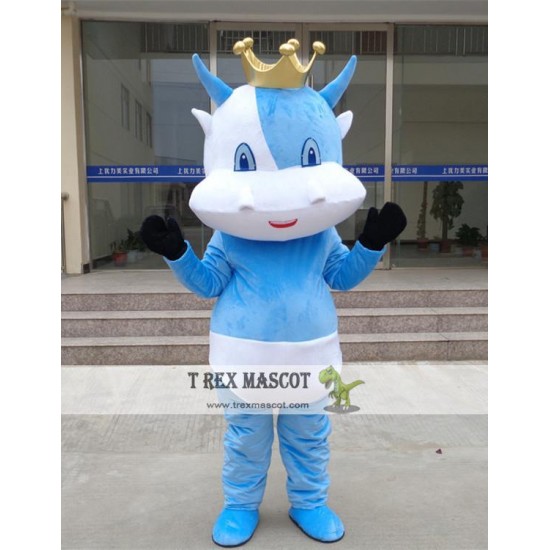 Cartoon Animal Cow Baby Mascot Costume