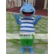 Cartoon Hippo Mascot Costume