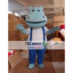 Cartoon Cosplay Hippo Mascot Costume