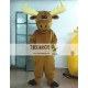 Cartoon Christmas Elk Mascot Costume