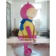 Cosplay Cartoon Animal Purple Hippo Mascot Costume