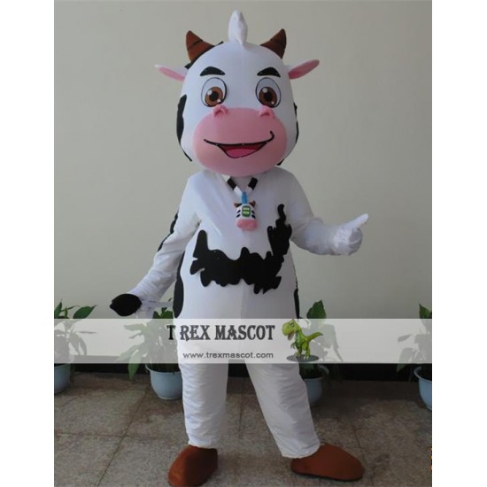 Cartoon Animal, Happy Cow, Cow Mascot Costume