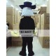 Plush American Cowboy Gentleman Cartoon Mascot Costume