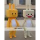 Cartoon Plush Rabbit Mascot Costume