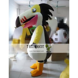 Cosplay Cartoon Plush Parrot Mascot Costume