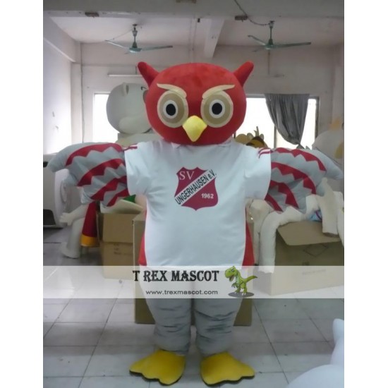 Cosplay Cartoon Plush Owl Mascot Costume