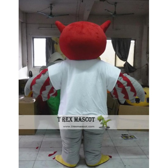 Cosplay Cartoon Plush Owl Mascot Costume