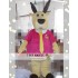 Cartoon Cosplay Animal Tie Deer Mascot Costume