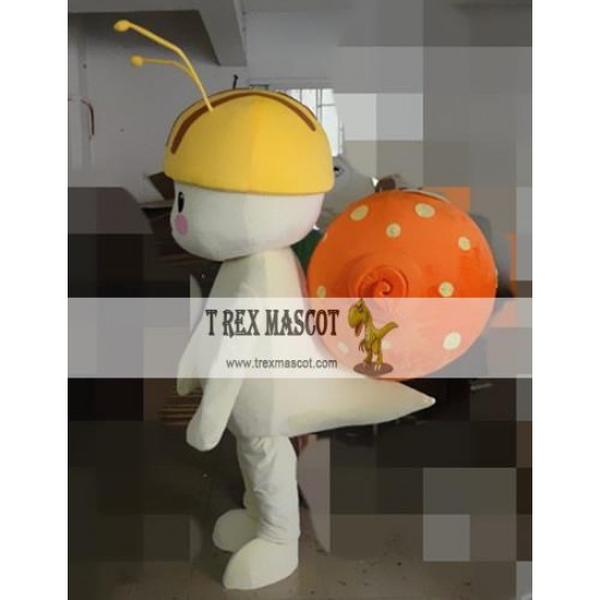 Insect Animal Cartoon Snail Mascot Costume