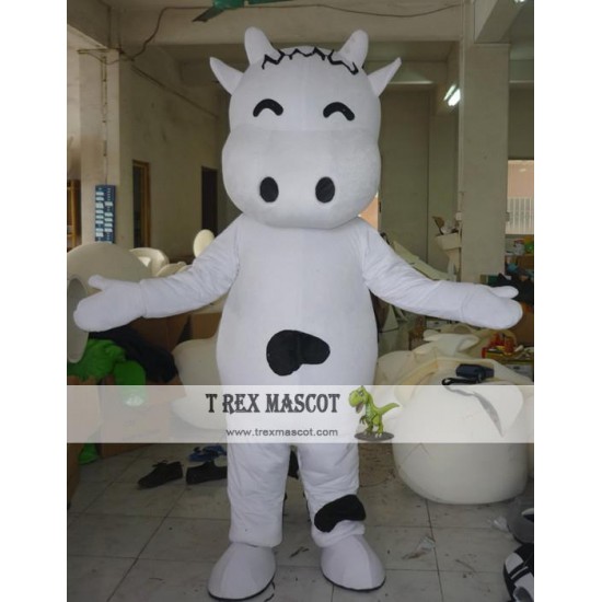 Cartoon Cow Mascot Costume