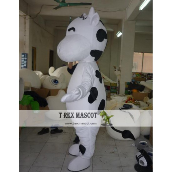 Cartoon Cow Mascot Costume