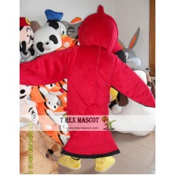 Cartoon Animal Red Eagle Little Bird Mascot Costume