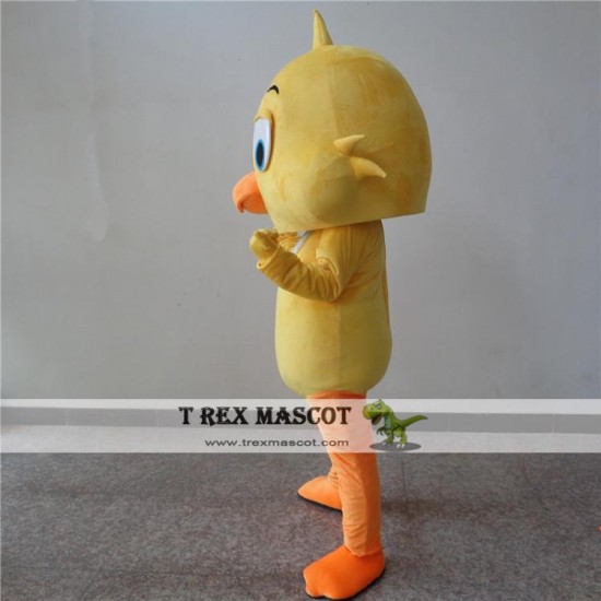 Cartoon Stuffed Animal Little Yellow Chicken Mascot Costume