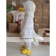 Cartoon White Dove Mascot Costume