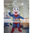 Cartoon Superman Rabbit Mascot Costume