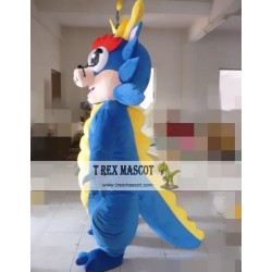 Cartoon Little Dinosaur Dragon Mascot Costume