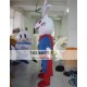 Cartoon Superman Rabbit Mascot Costume