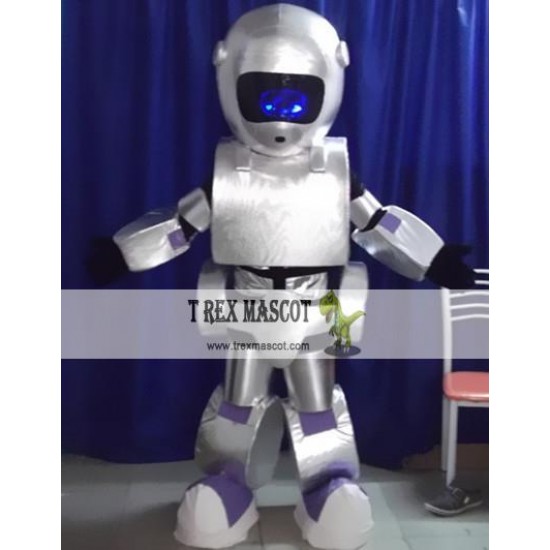 Cartoon Intelligent Robot Mascot Costume