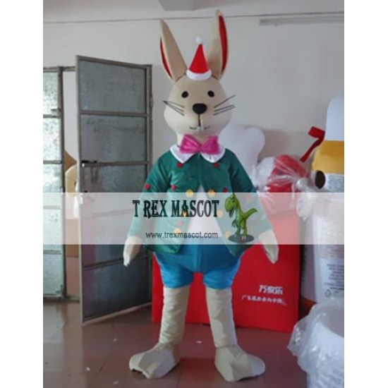 Cartoon Cosplay Christmas Kangaroo Mascot Costume