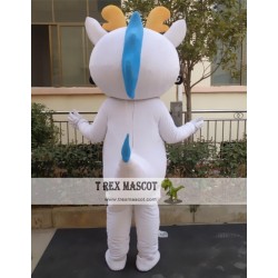 Cosplay Cartoon Little White Dragon Mascot Costume