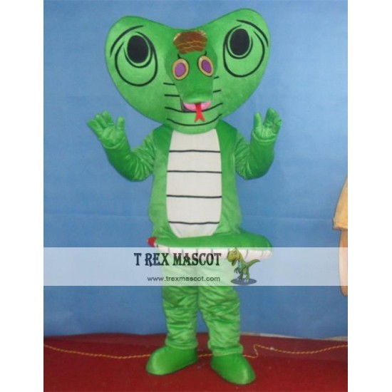 Animal Cartoon Cosplay Eye Snake Mascot Costume