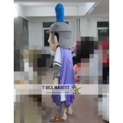 Cosplay Cartoon Western Warrior Mascot Costume