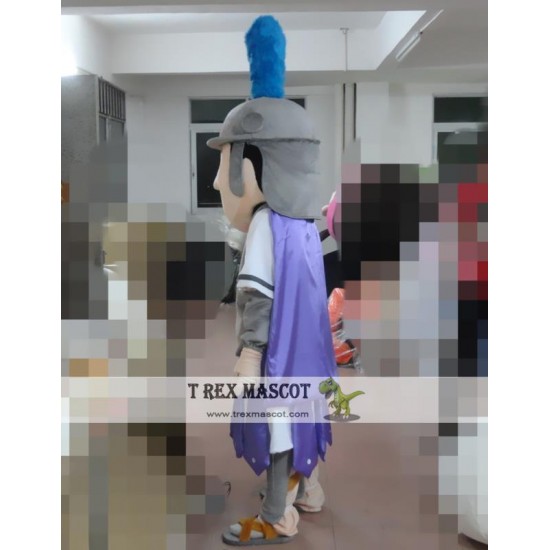 Cosplay Cartoon Western Warrior Mascot Costume