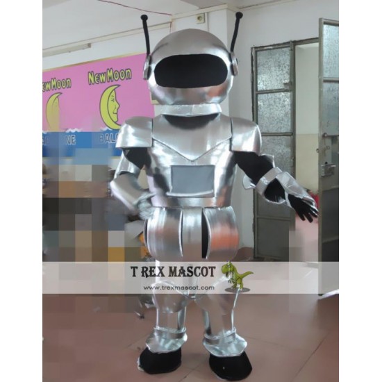 Cartoon Cosplay Metal Robot Mascot Costume