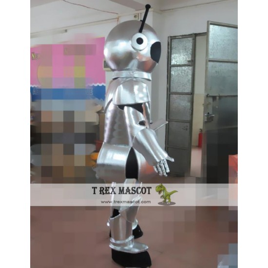 Cartoon Cosplay Metal Robot Mascot Costume