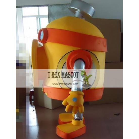 Cartoon Plush Cosplay Robot Mascot Costume