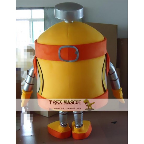 Cartoon Plush Cosplay Robot Mascot Costume