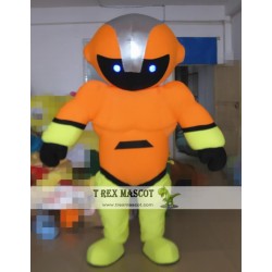 Cartoon Plush Space Alien Robot Mascot Costume