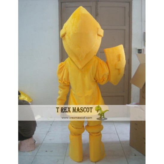 Cartoon Little Security Guard Mascot Costume